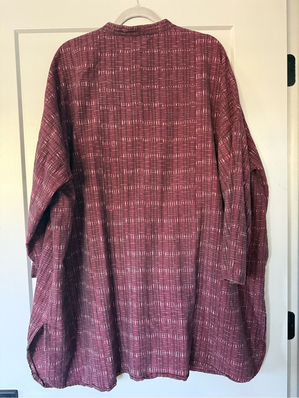 Marketplace Handwork of India Oversized Boho Shirt Tunic Size 1X - Picture 3 of 14